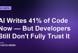 AI Writes 41% of Code Now — But Developers Still Don't Fully Trust It