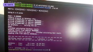 Matrix Multiplication, Improved by AI