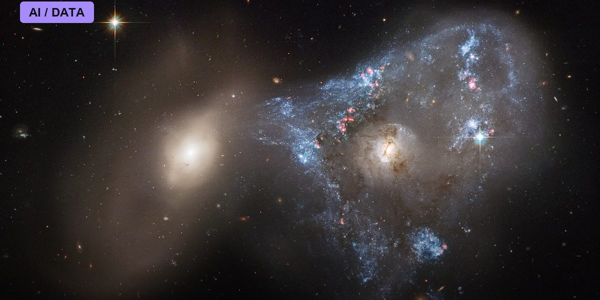 A Cosmic Collision Seen in Waves and Light